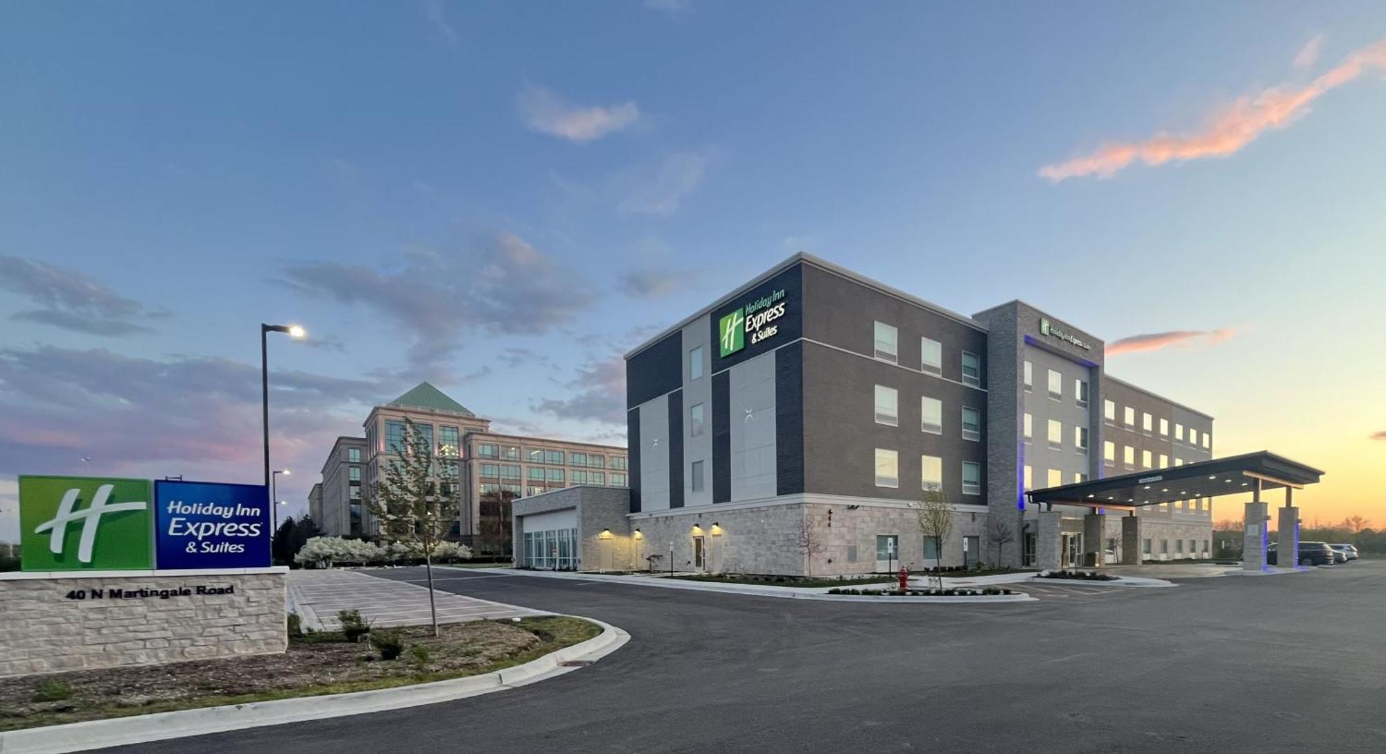 Holiday Inn Express & Suites Chicago Schaumburg By Ihg Buitenkant foto